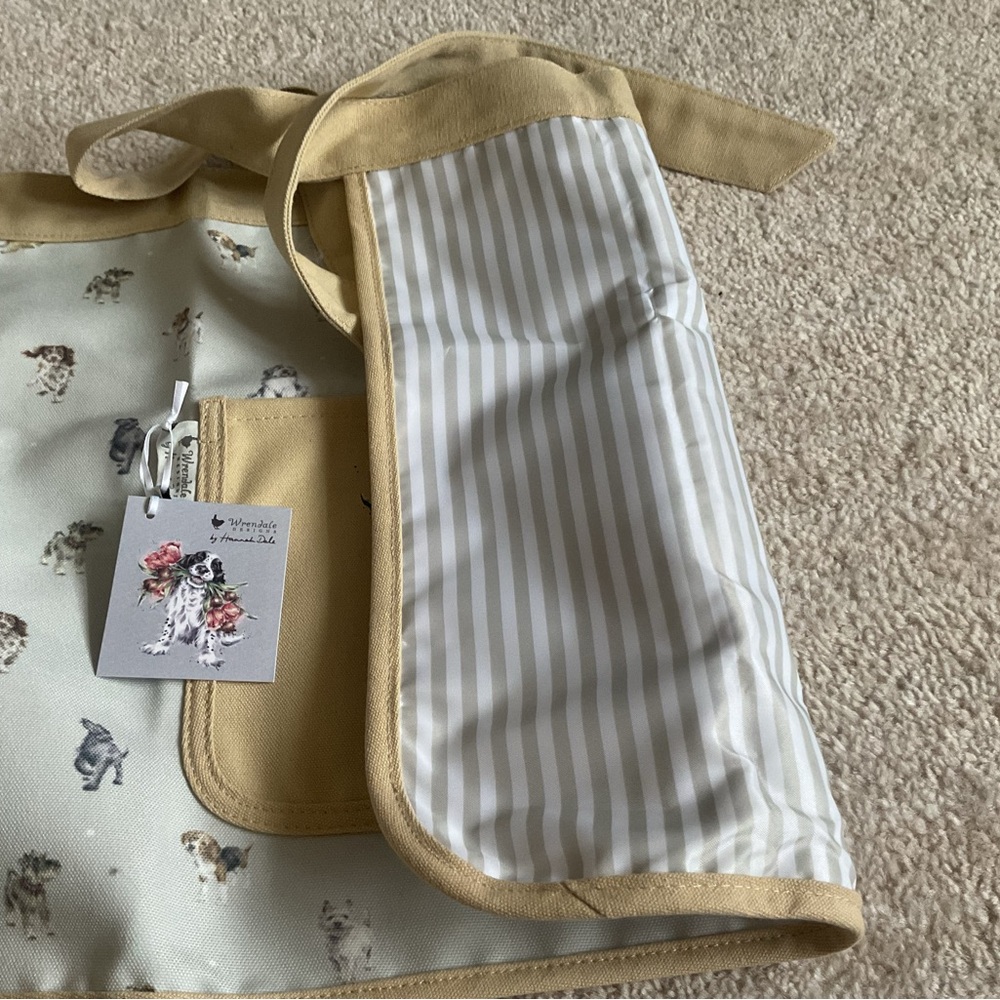NWT Wrendale Designs Dog Theme Gardening Apron - Picture 5 of 10